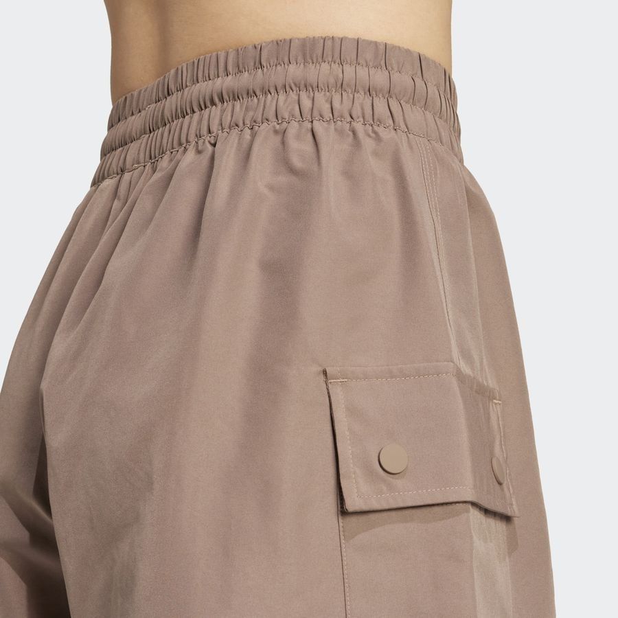 Adidas Original Essentials Woven High-Waist Cargo Shorts
