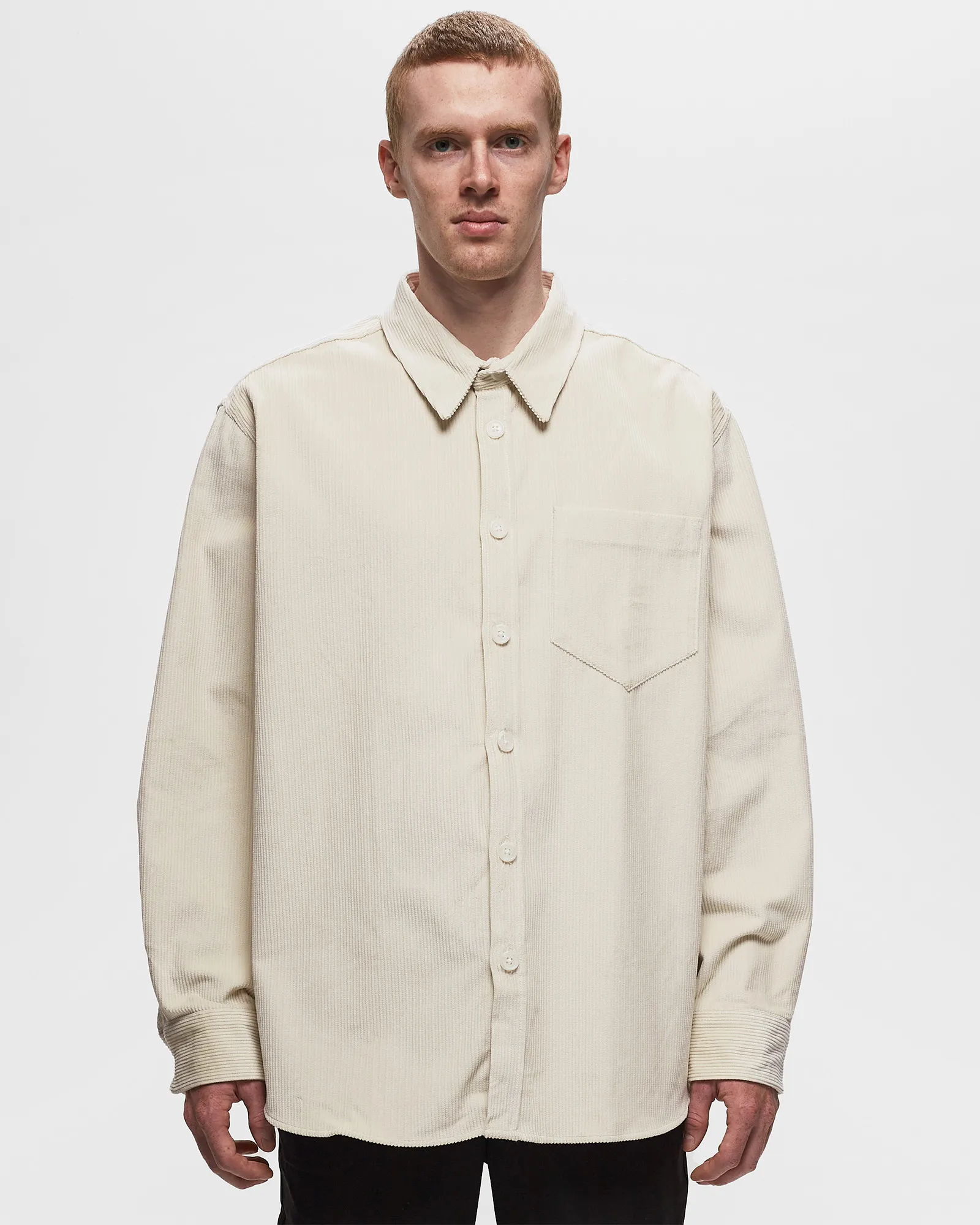 AMI Paris OVERSIZE OVERSHIRT WITH PATCH POCKET