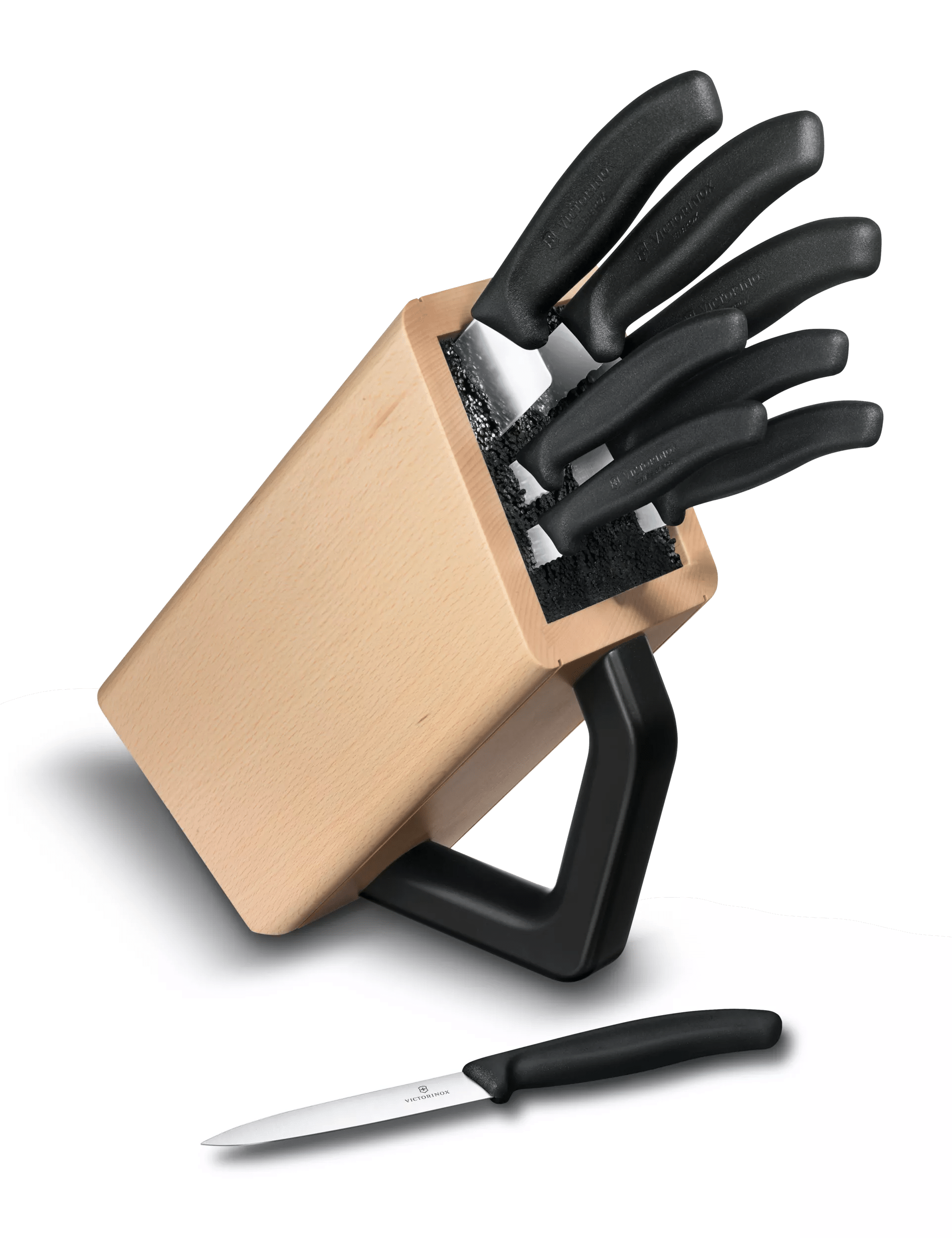 Swiss Classic Messerblock, 8-teilig-Buche