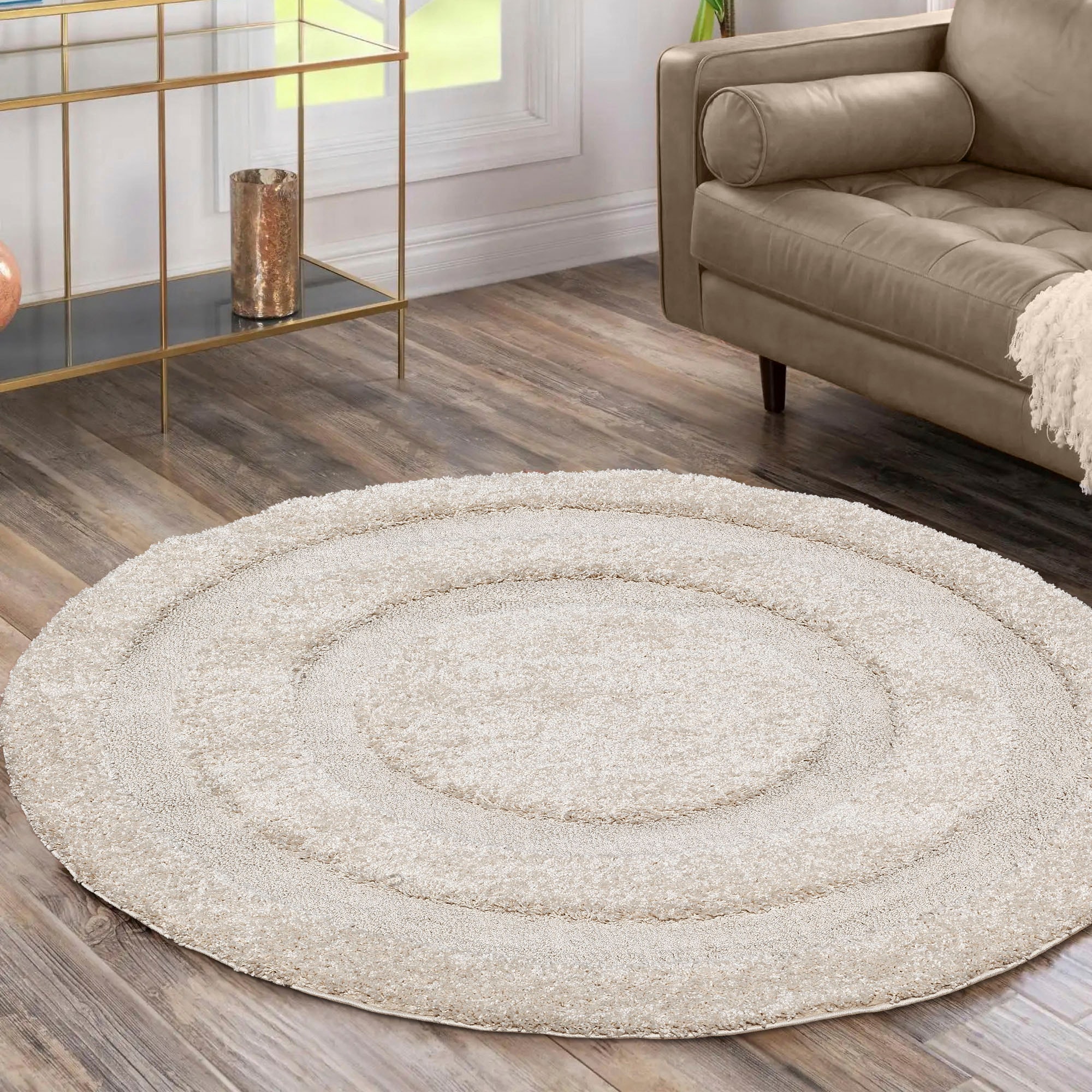Sanat Hochflor-Teppich »Luxus 3500« rund 30 mm Höhe robuster Langflor, weich, Wohnzimmer, Schlafzimmer