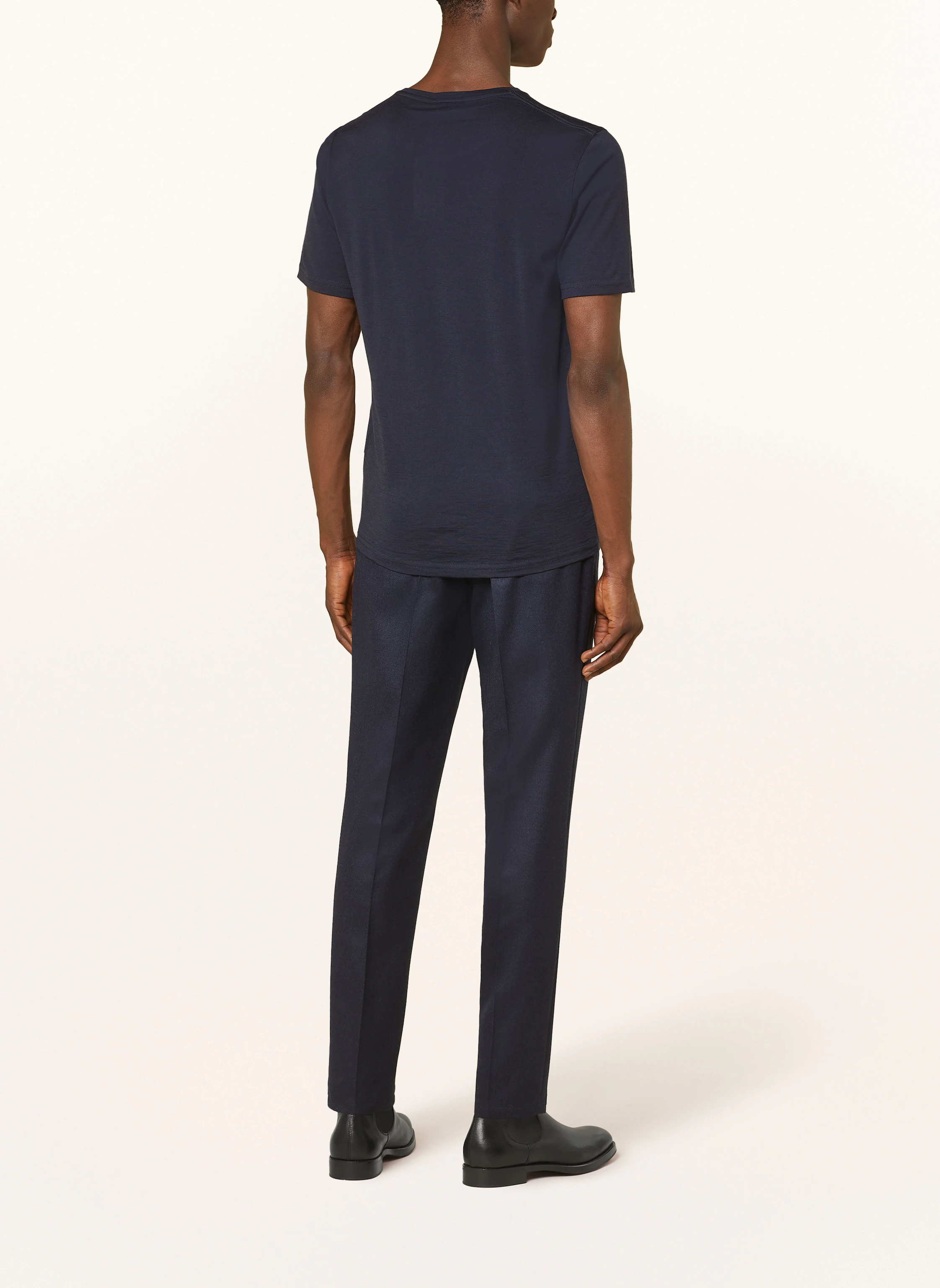 PROFUOMO T-Shirt aus Merinowolle