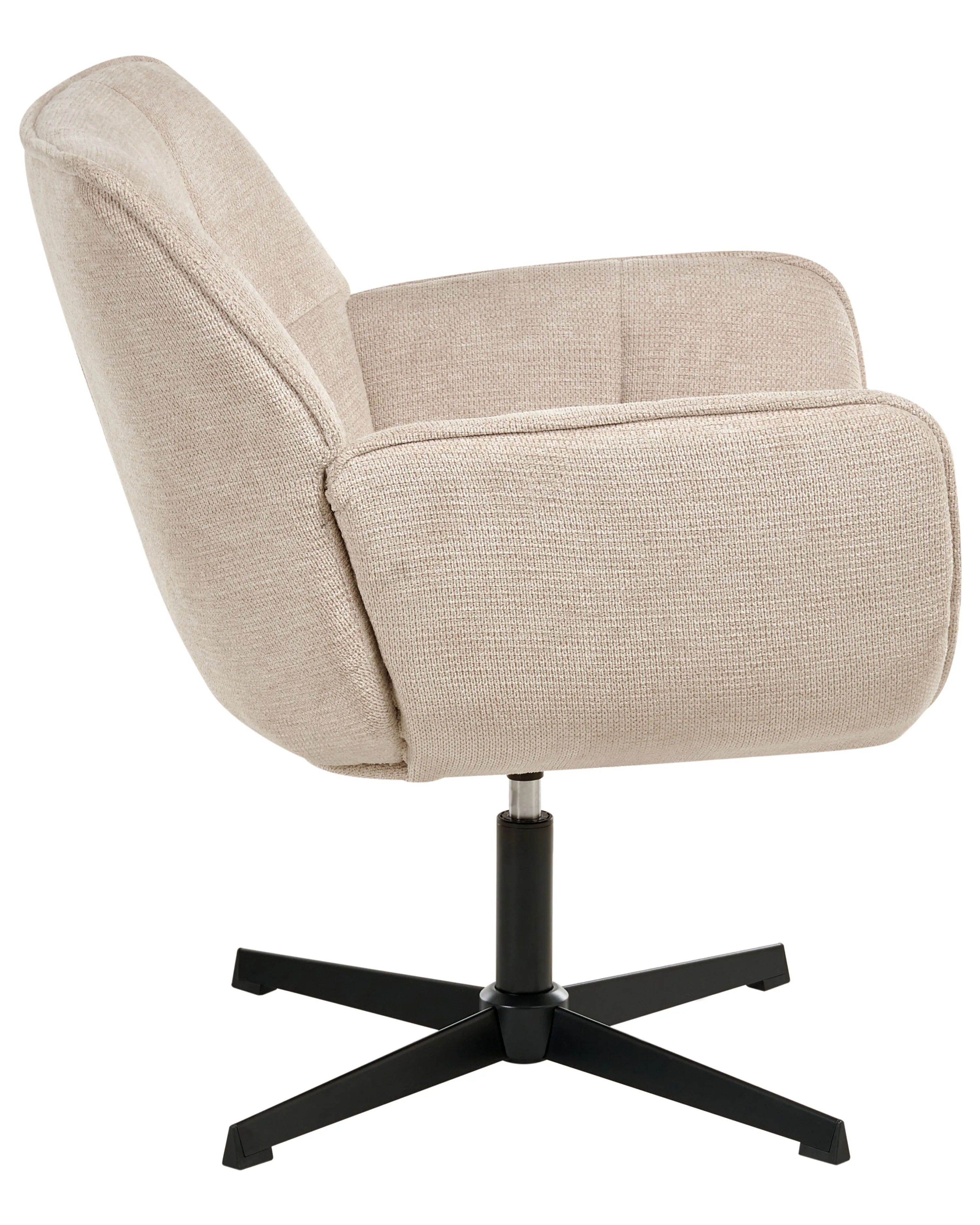 Draaifauteuil AUMA Stof Beige