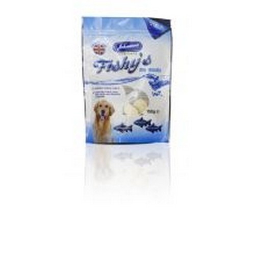 Biscoitos para cães com sabor de peixe