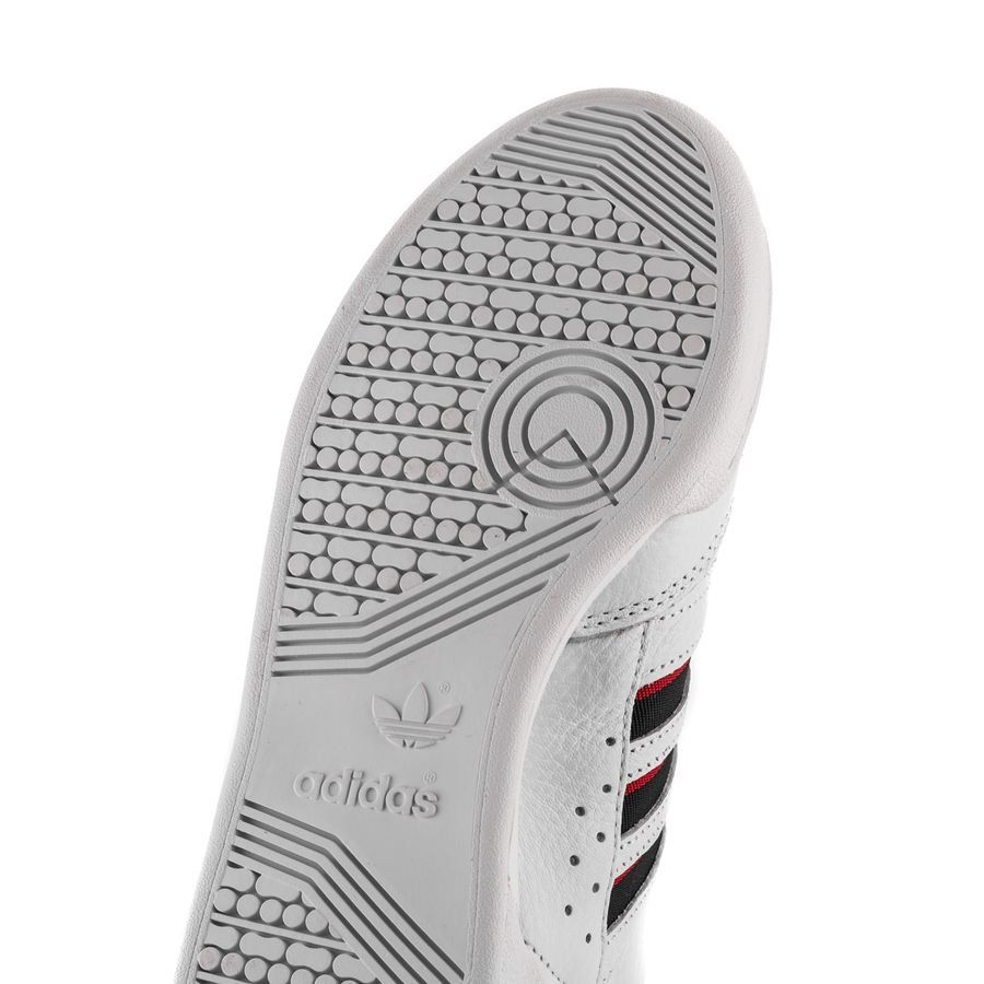 adidas Originals Chaussures Continental 80 Stripes - Blanc/Bleu Marine/Rouge