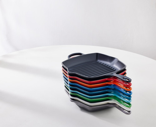 Le Creuset Skillet Vierkante Grillpan 26 cm Zwart