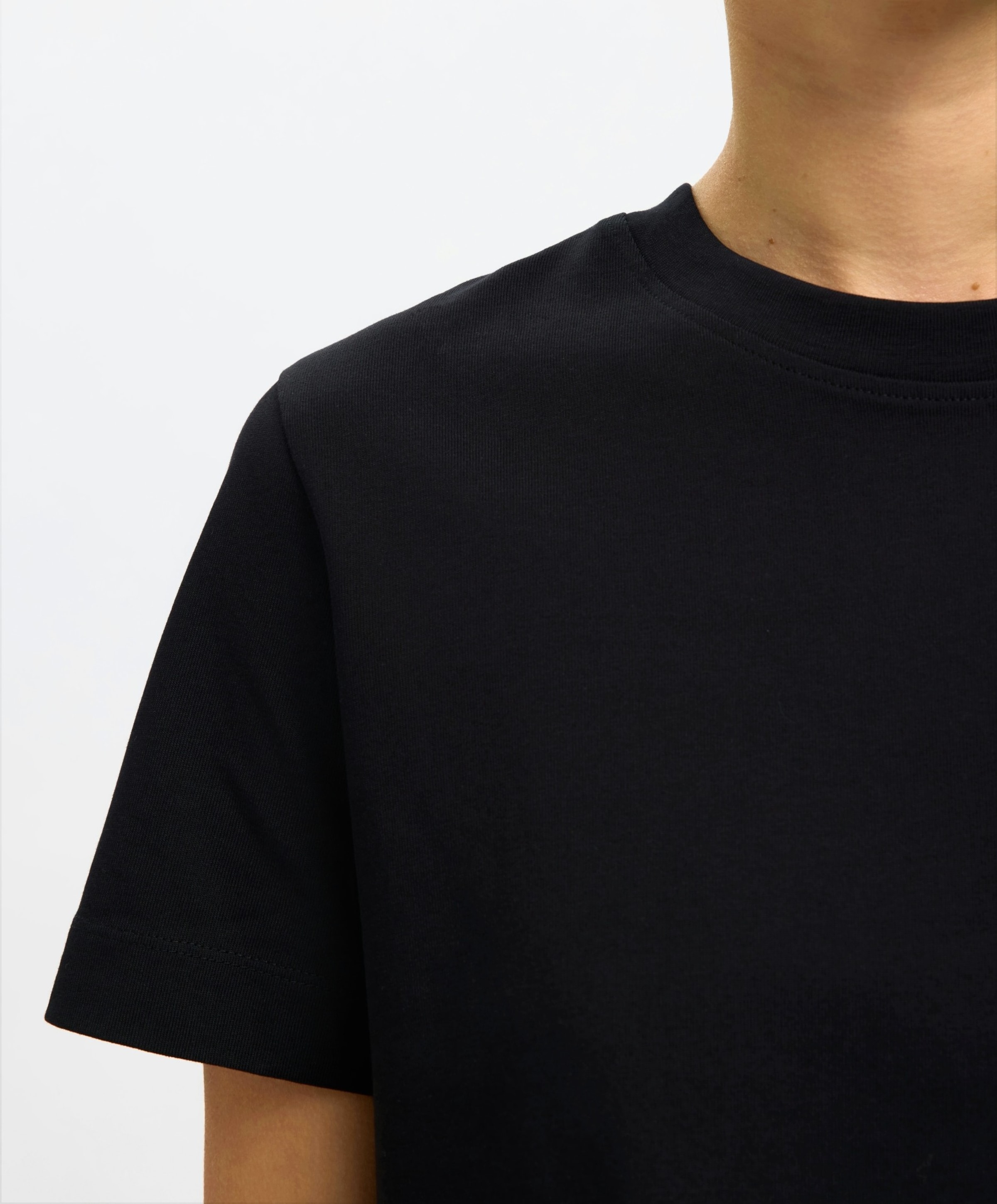 Selected Dames T-shirt zwart