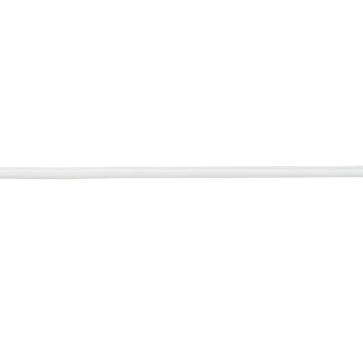Fil d'acier revêtement PVC Blanc Diall ø1.4 mm, 50 m