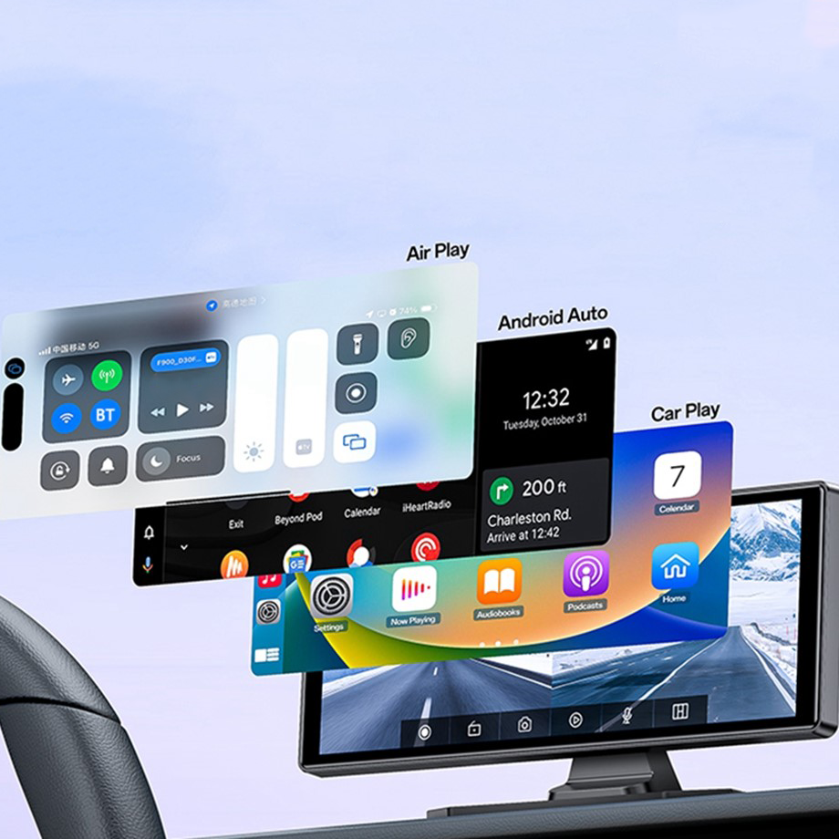 (243x113mm) Digitales Auto Radio FM Bluetooth MP5 Player mit 10.26