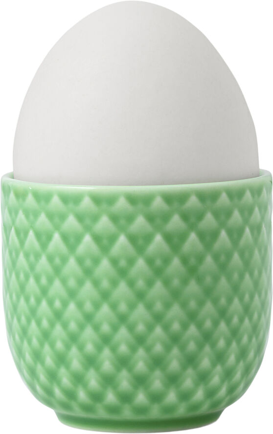 Lyngby Porcelæn Rhombe Color Æggebærger Ø5 cm grøn Grøn