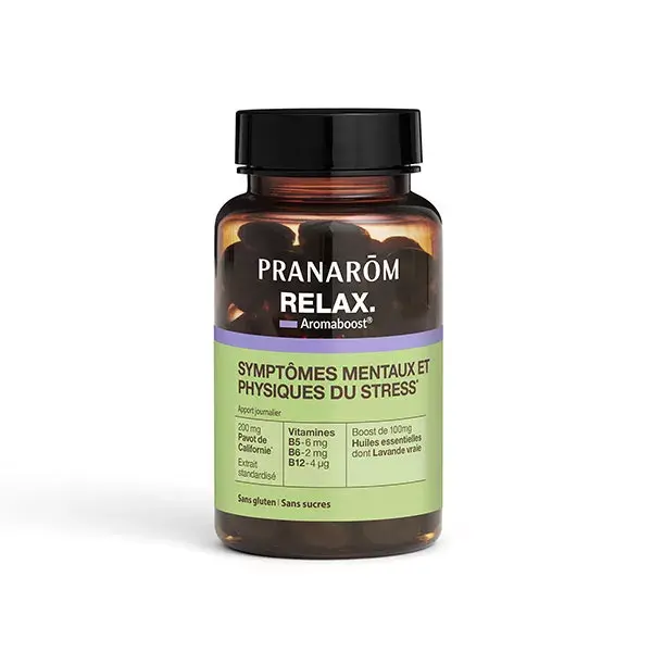 Pranarom Aromaboost Aromaboost Relax Detente 60 Cápsulas