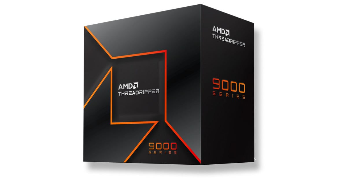 AMDRyzen Threadripper 9960X, 4,2 GHz (5,4 GHz Turbo Boost) socket sTR5 processor  (Unlocked, Boxed)