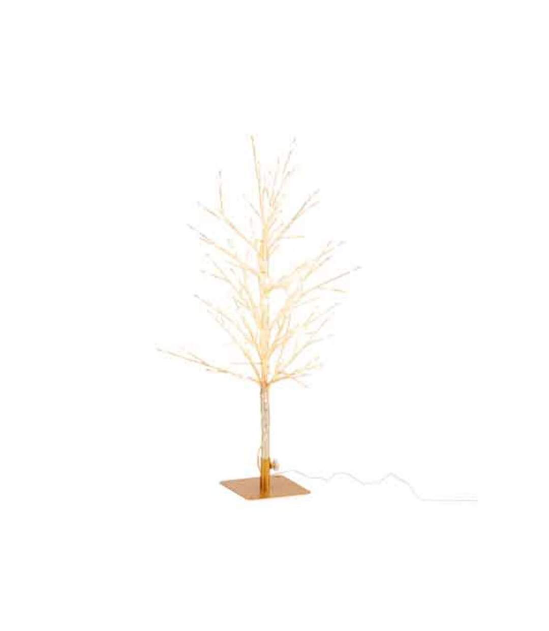 Paris Prix - Arbre Déco Led En Métal dénudé 60cm Or