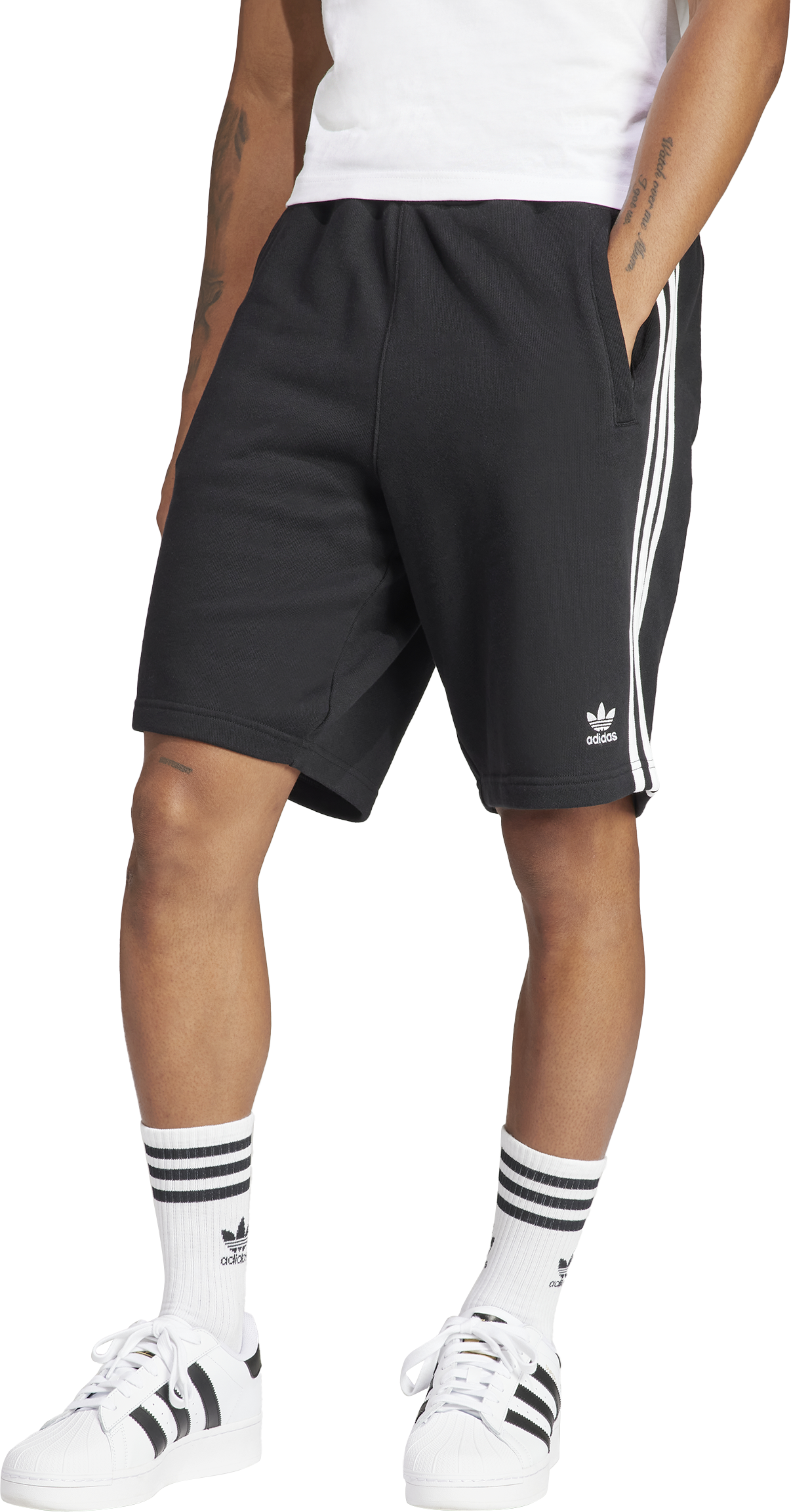 adidas Originals Adicolor 3-Stripes Short Schwarz