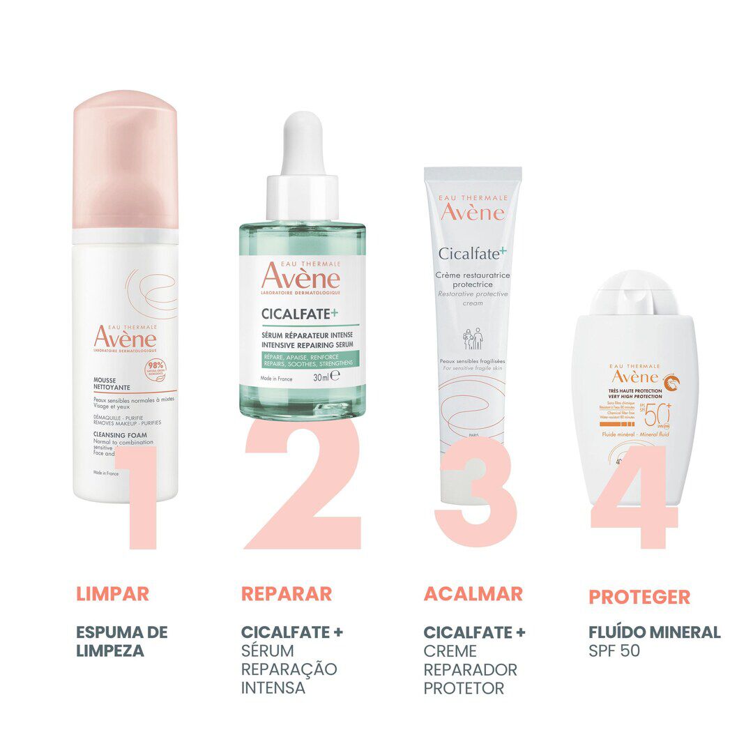 AVENE  Cicalfate+ Serum rosto pele frágil e irritada - 30ml