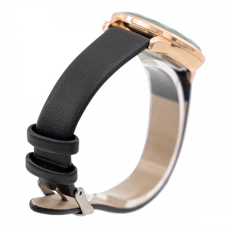 Montre Femme GIORGIO bracelet Cuir Noir