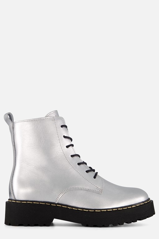 Cellini veterboots zilver metallic