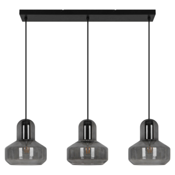 Hanglamp Demi 3-lichts zwart