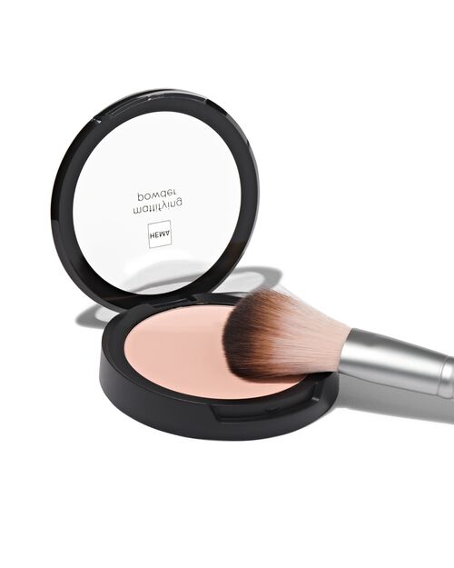mattifying face powder 21 soft rose