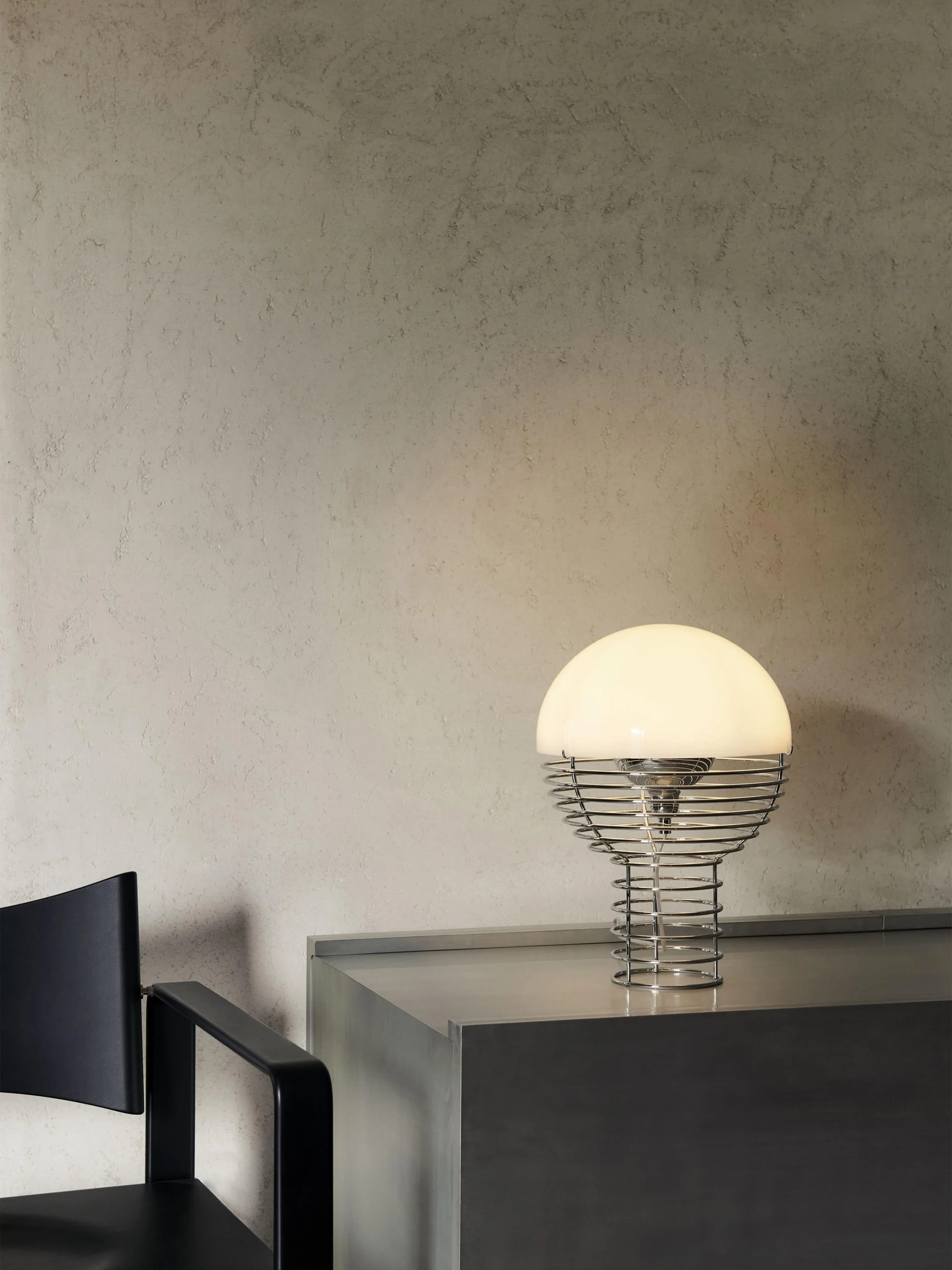 Tafellamp Wire, Design Verner Panton