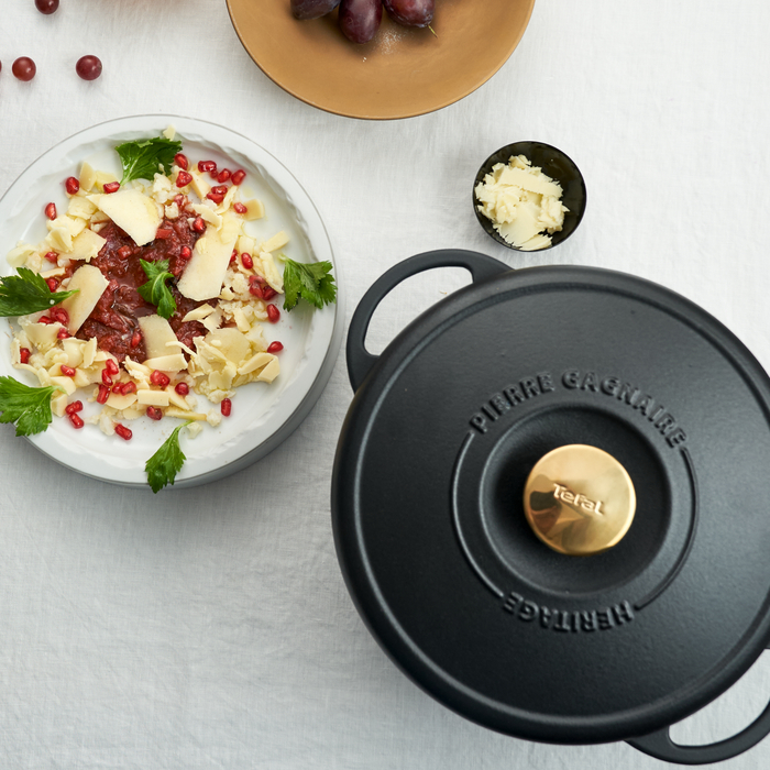 Pierre Gagnaire heritage cocotte fonte d'acier ronde 19cm / 2,2l