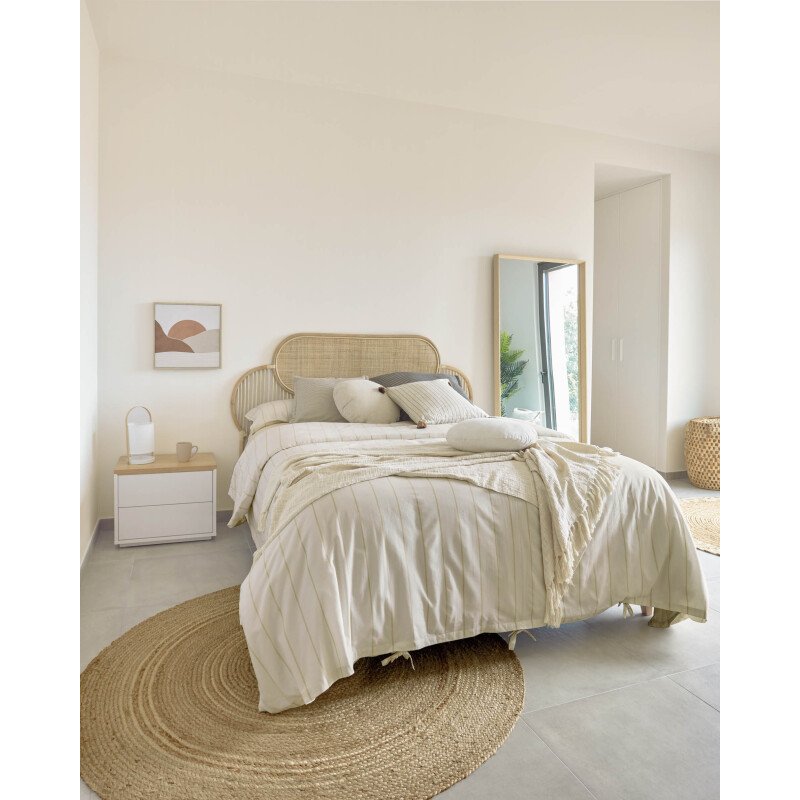 Miroir Nerina 80 x 180 cm finition naturelle