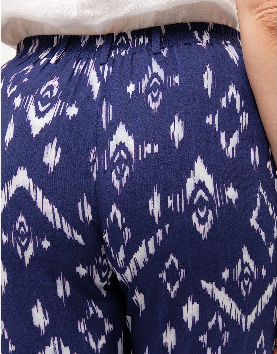 Pantalon fluide bleu