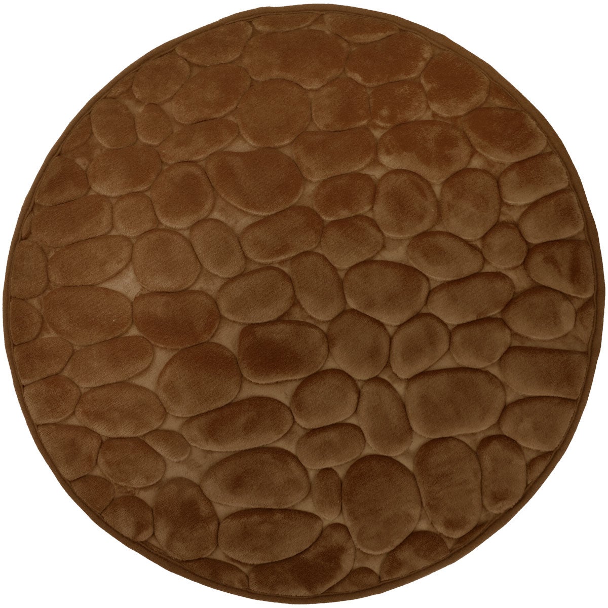Comfortmat - Ronde badmat met traagschuim 60 cm