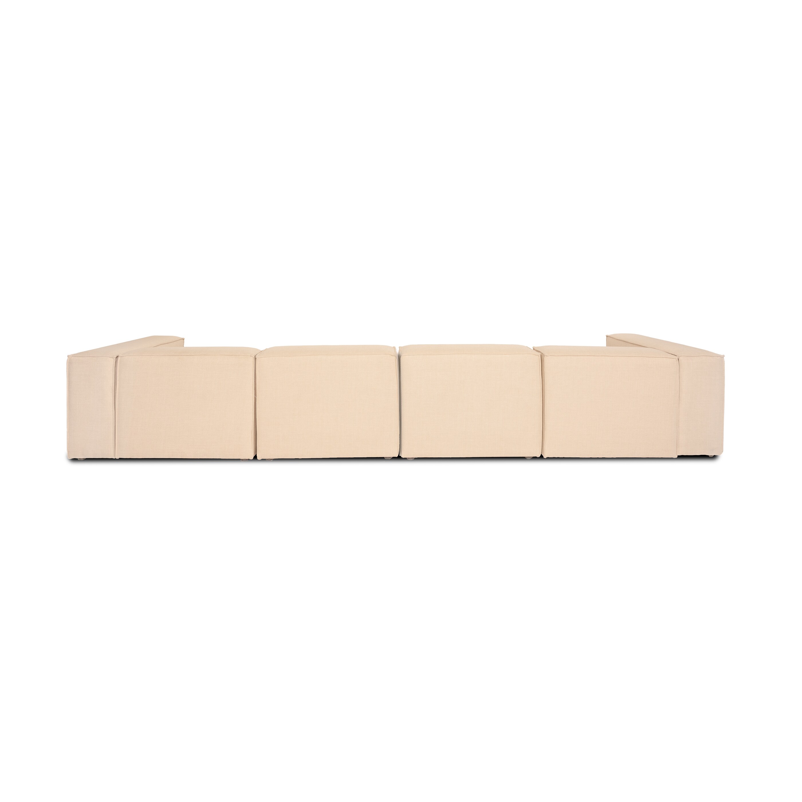 HOME DELUXE Modulares Sofa VERONA XL Beige - versch. Ausführungen