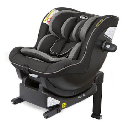 Graco Ascent i-Size Bilstol inkl. ISO Family Base i-Size 2, Black