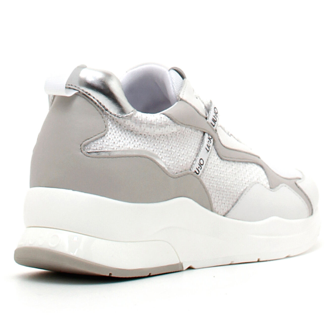 Liu-Jo Baskets Karlie blanc/gris clair