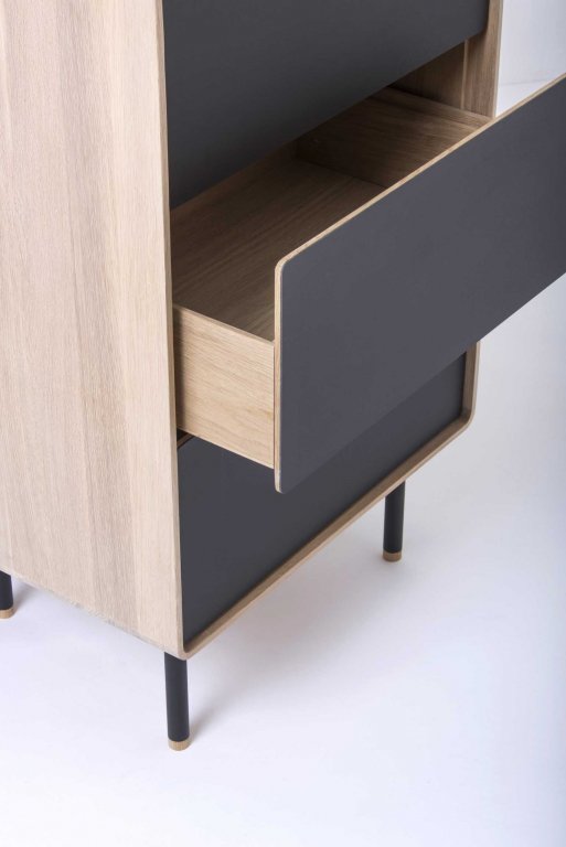 Gazzda Fina ladekast 60x45 whitewash/wit