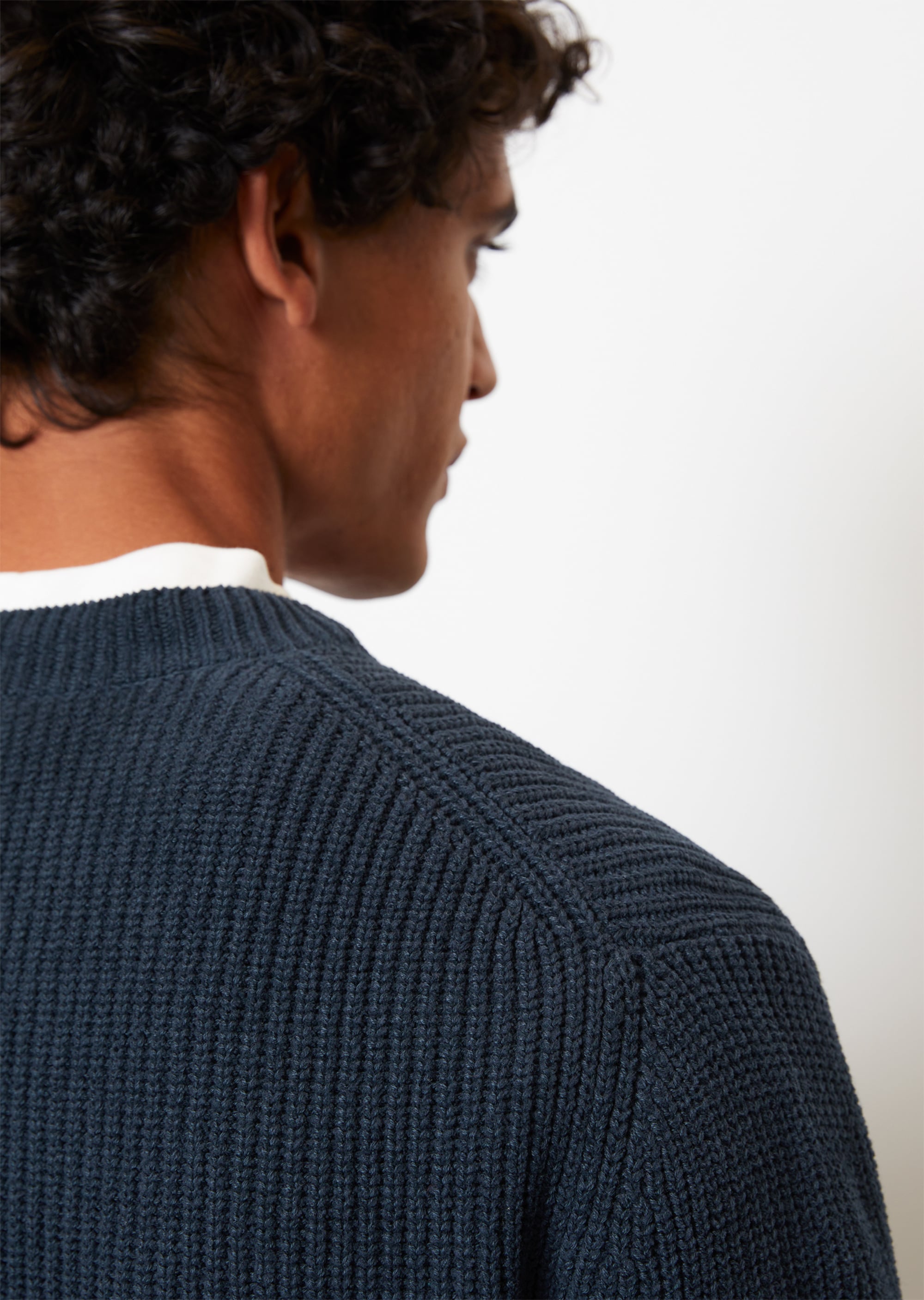 Chenille-Pullover relaxed aus Organic Cotton