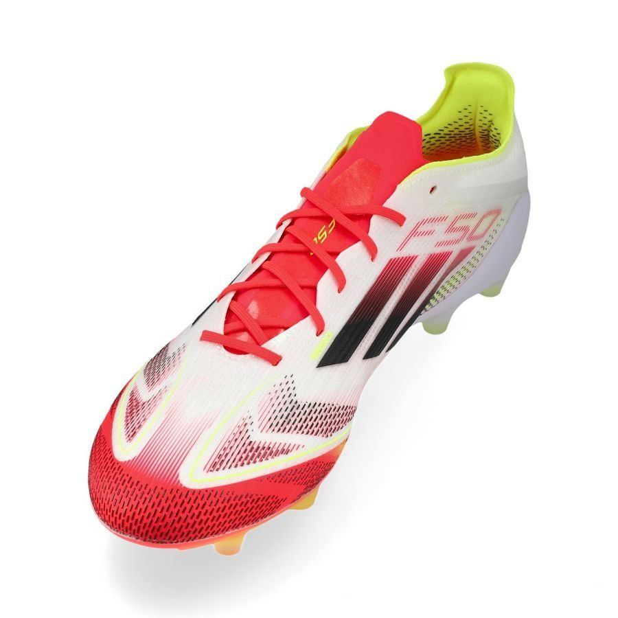 adidas F50 Elite AG Pure Victory - Blanc/Noir/Jaune
