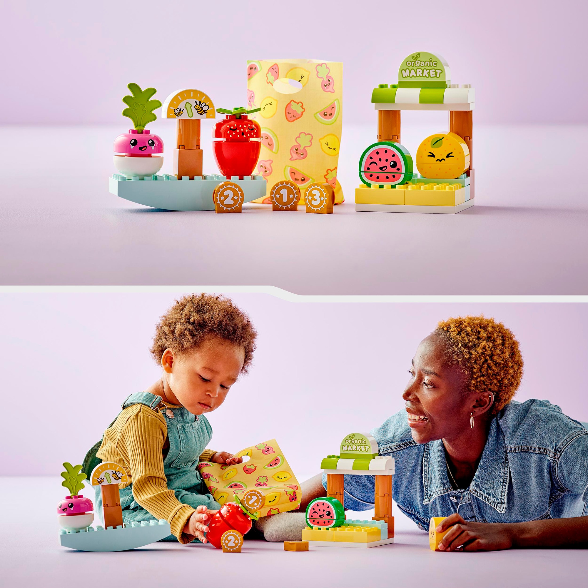 LEGO Konstruktionsspielzeug DUPLO Biomarkt