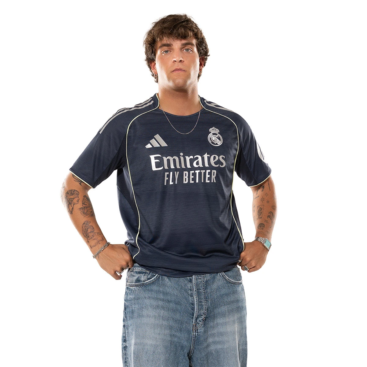 Camisola adidas Real Madrid Segundo Equipamento Authentic 2025-2026