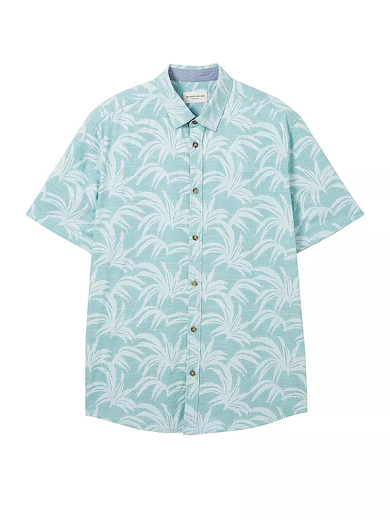 TOM TAILOR Hemd Regular Fit  türkis
