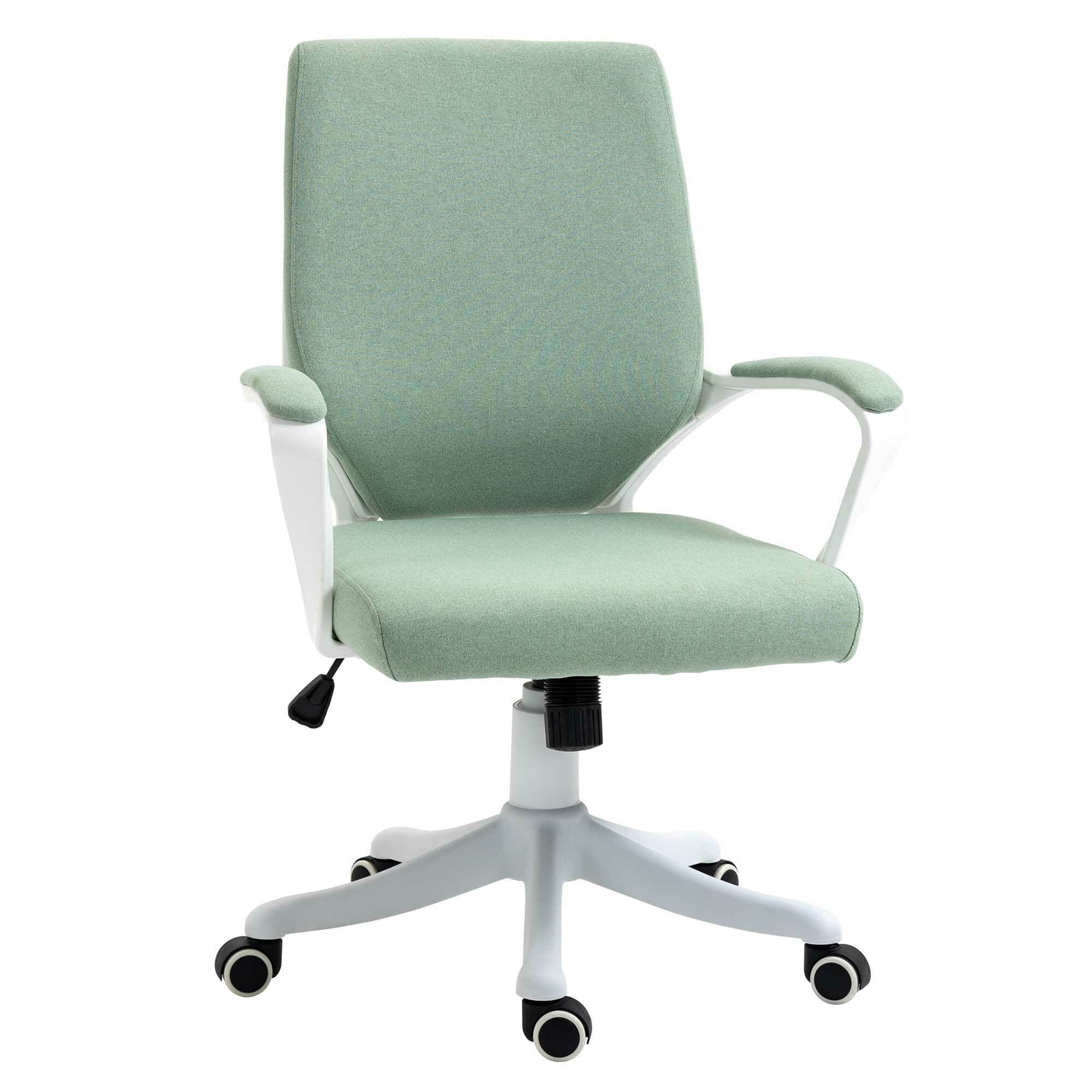 Vinsetto Bürostuhl ergonomisches liniendesign, weiche Polsterung 62 x 69 x 92-102 cm (BxTxH)