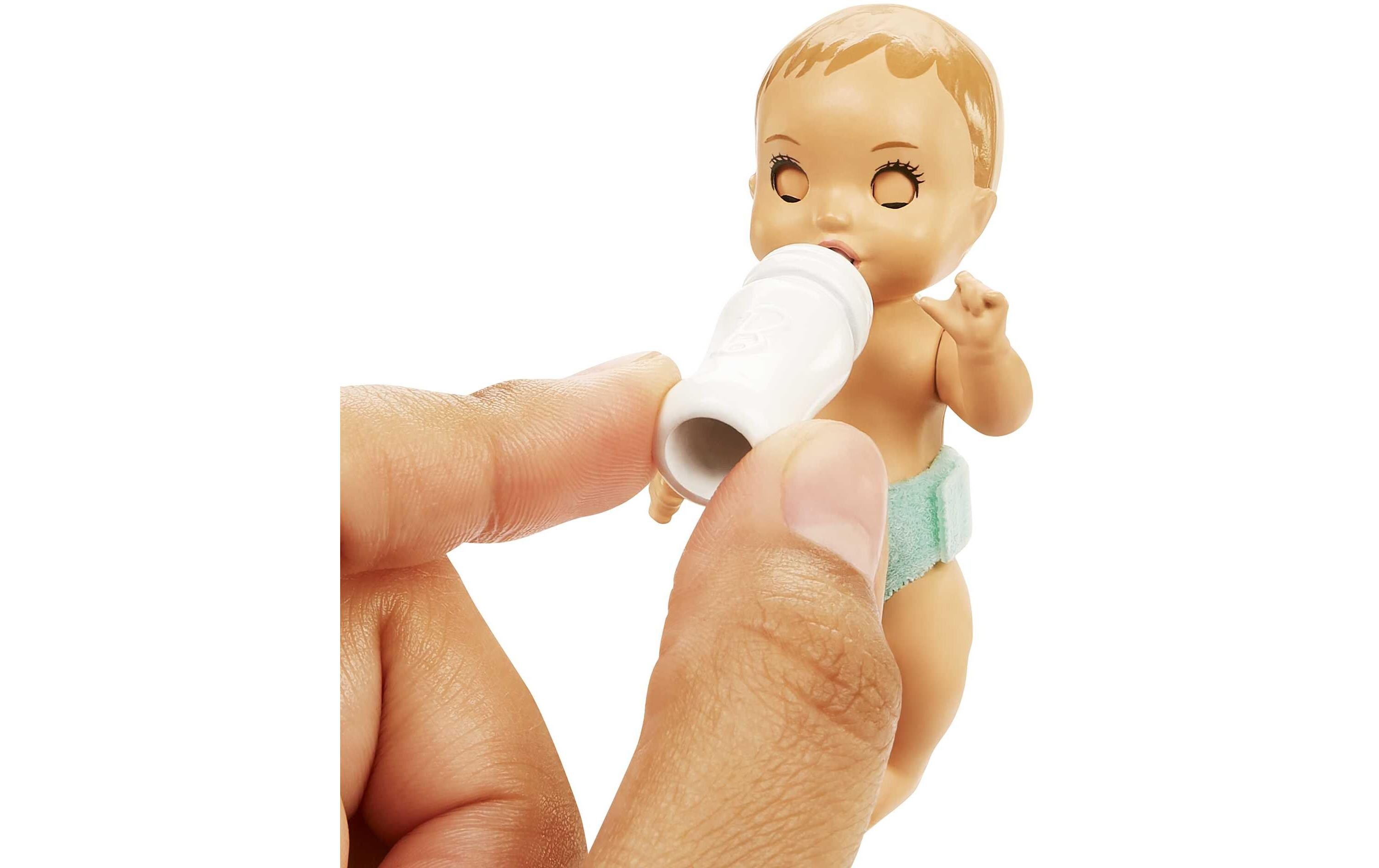 Spielset Barbie Skipper: Babysitters Sleepy BabyBabysitter-Spielset mit Gitterbett