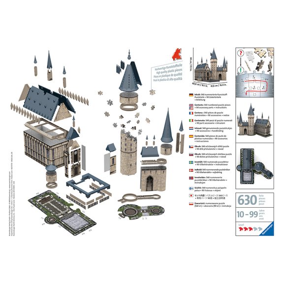 Puzzle 3D : Château de Poudlard Harry Potter