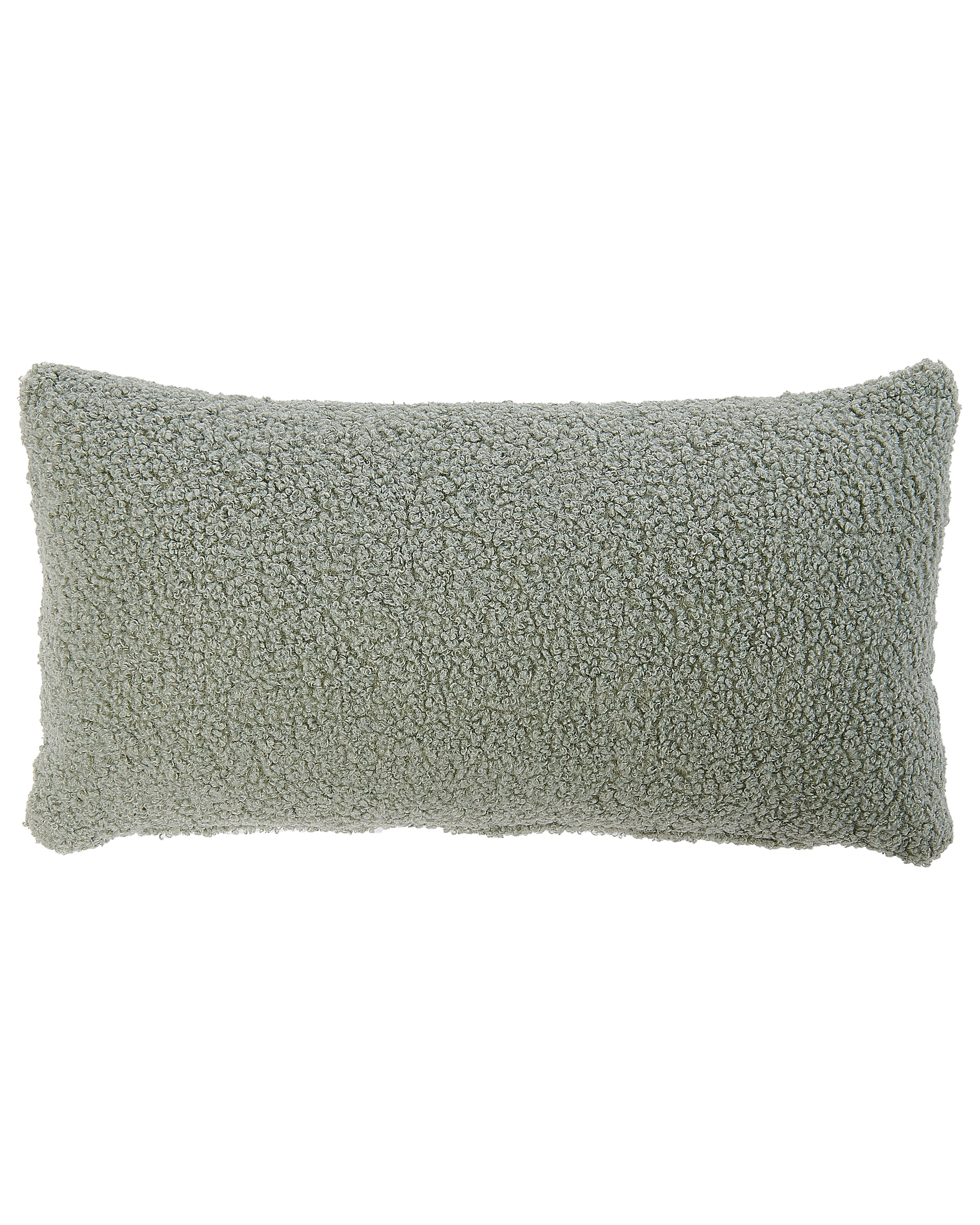 Fauteuil OTSBY II met kussen Bouclé Groen