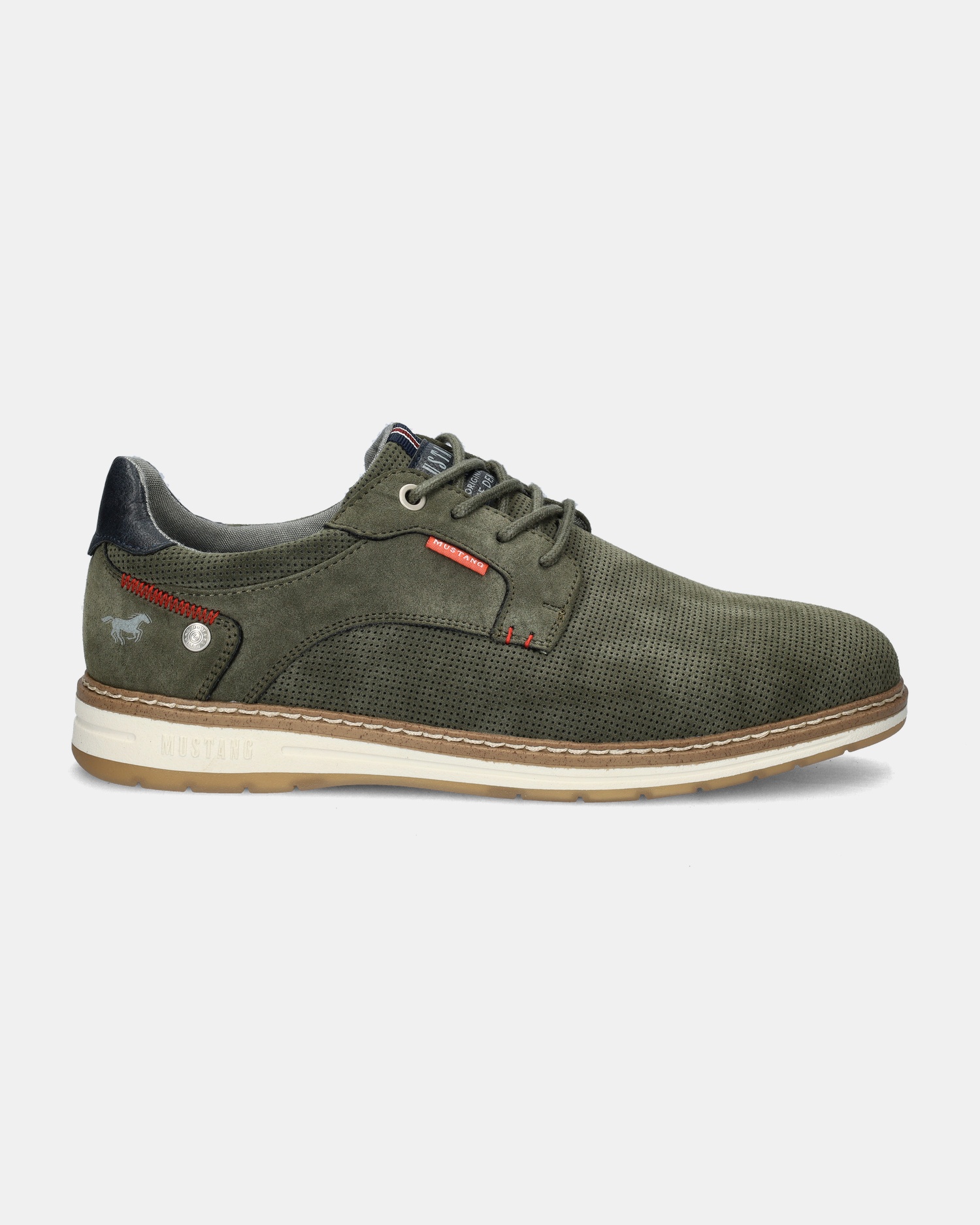 Mustang Veterschoenen  - groen