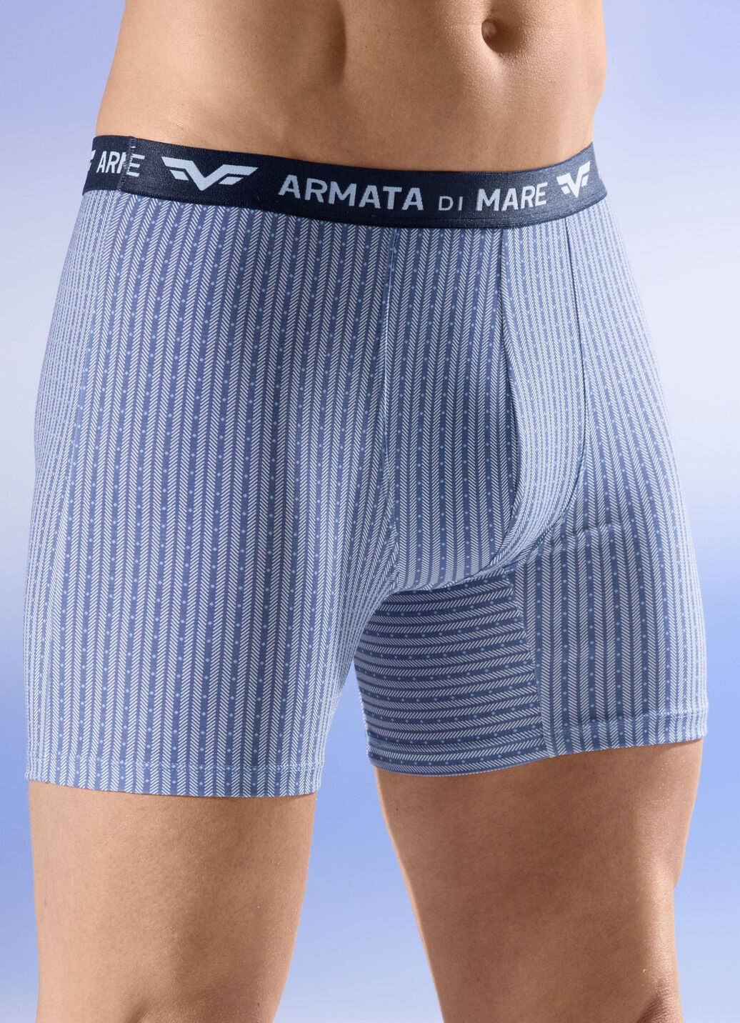 Dreierpack Pants mit Alloverdessin