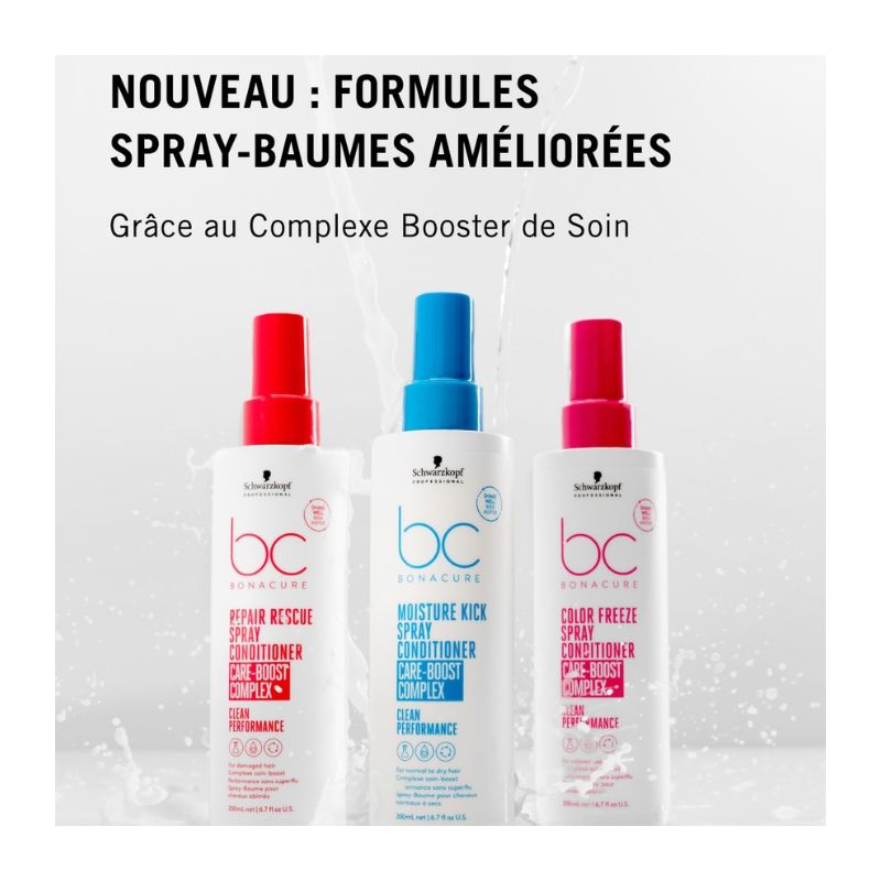 Spray-Baume Bonacure Clean Repair Rescue Schwarzkopf 200ml