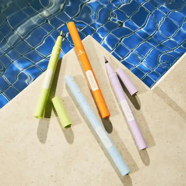 POOLSIDE OF LIFE Waterproof Eyeliner C01 Lime Crush