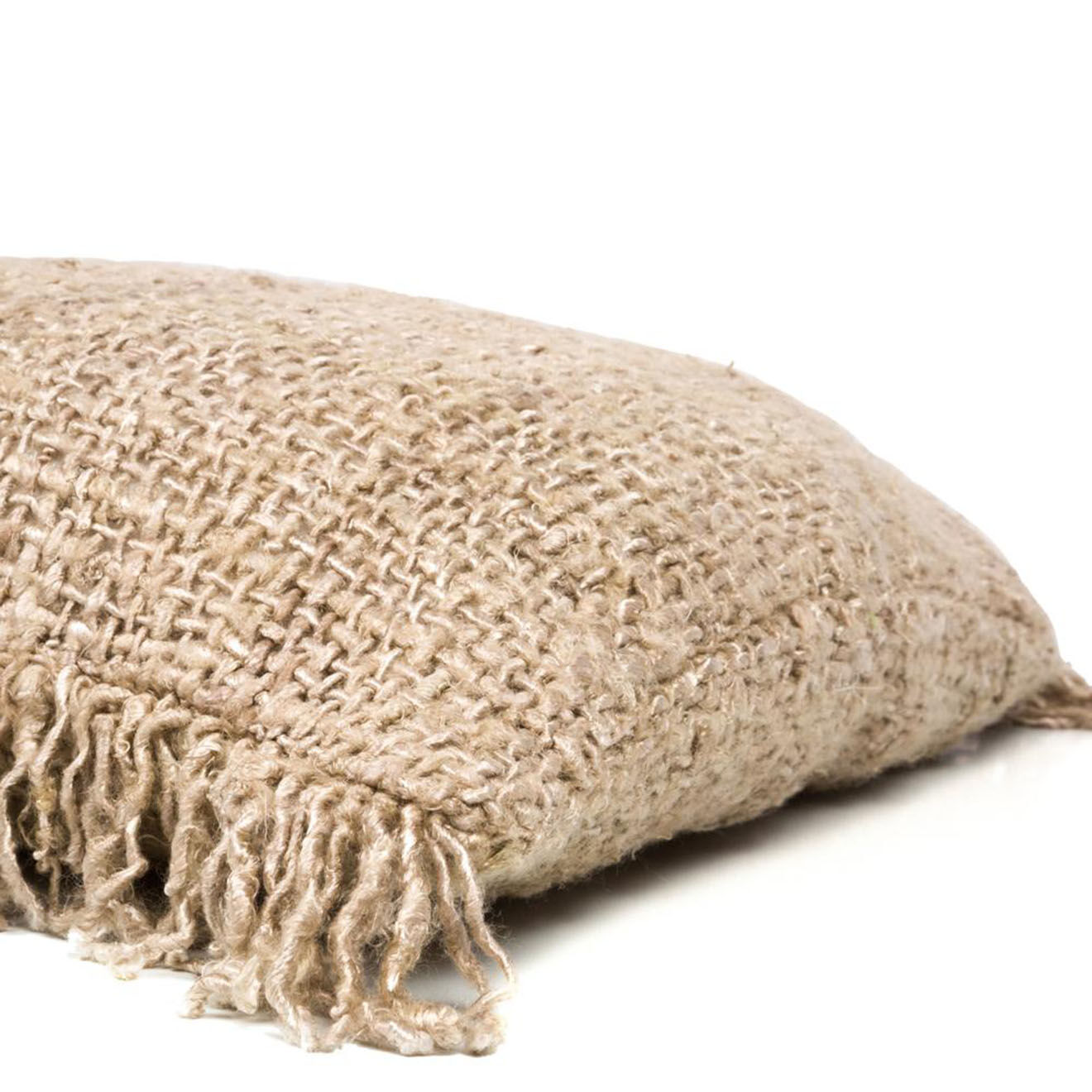 Bazar Bizar Housse de coussin Oh My Gee beige - 40x40 cm