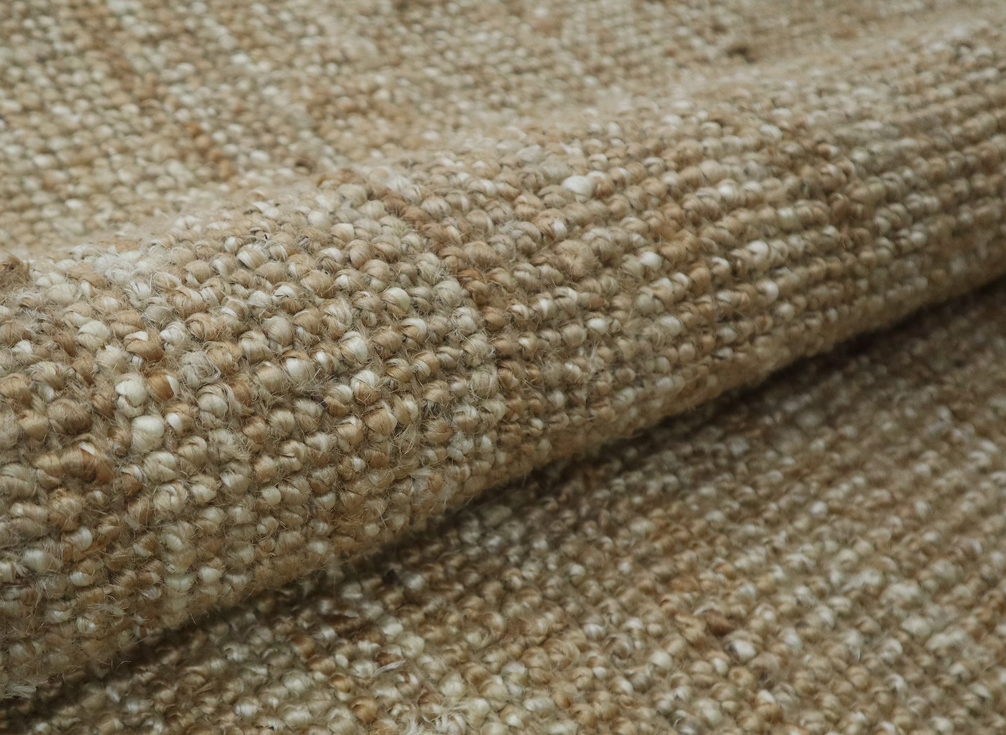 Lotus gulvteppe 160x230 Naturfarget jute håndvevet