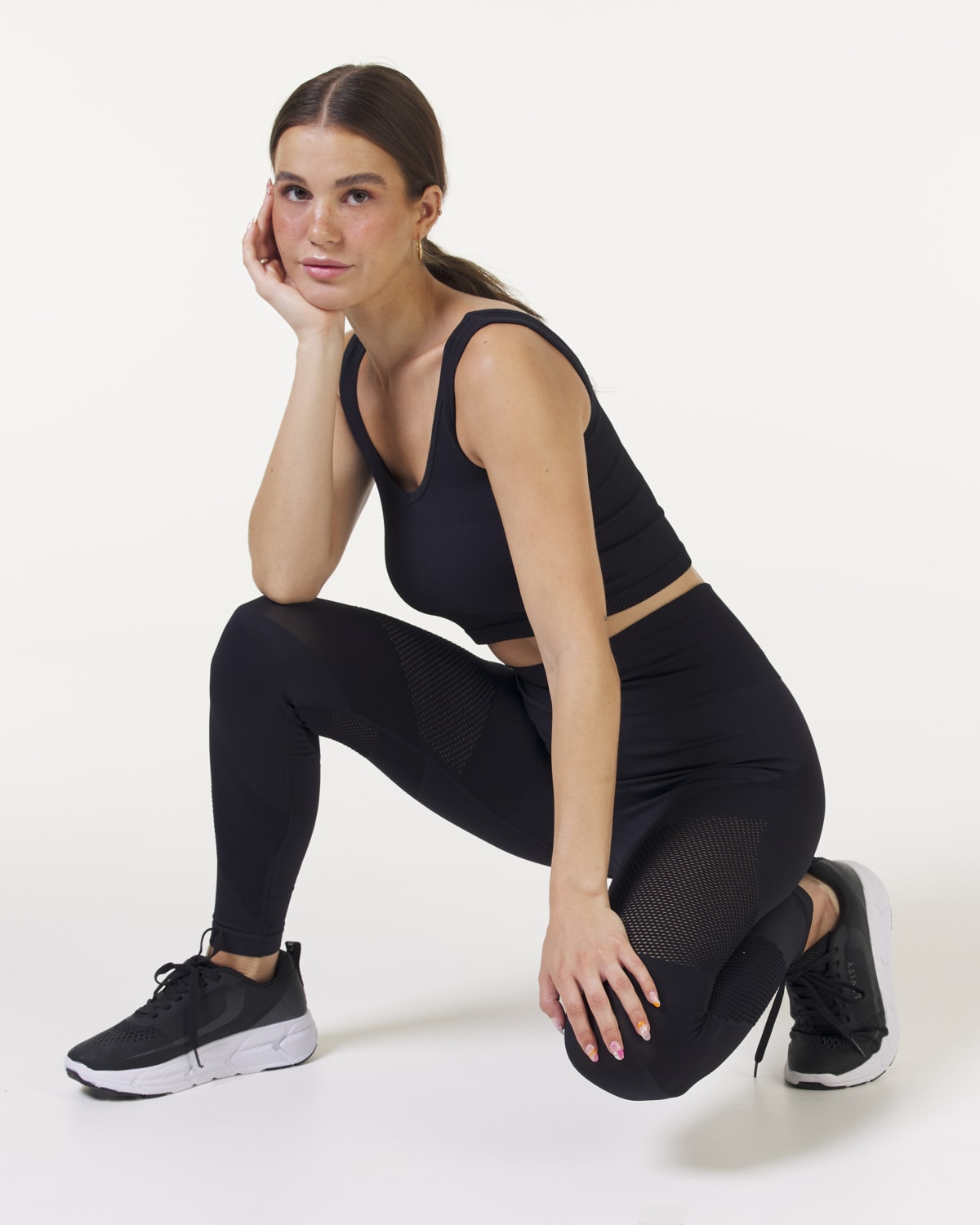 Bumpro Mesh Life Tights Black