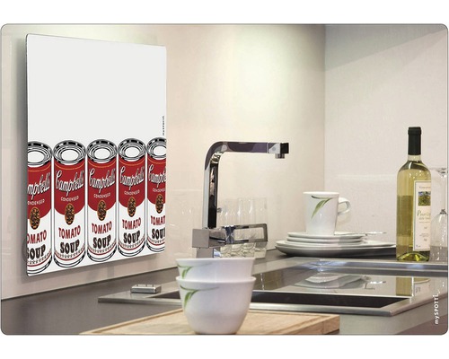 Keukenachterwand mySPOTTI pop Campbell's 59x41 cm