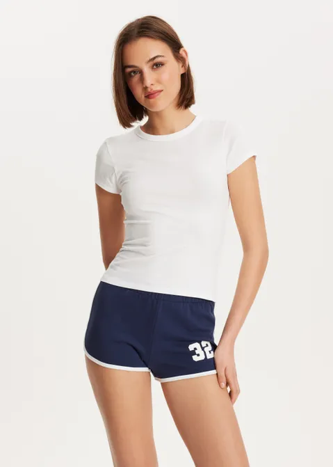 T-shirt zacht wit (WIT)