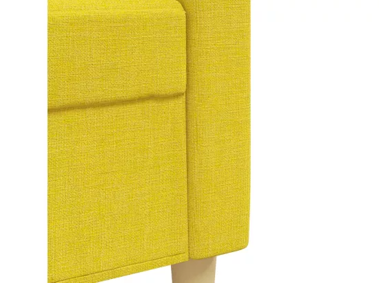 Ensemble de canapés 4 pièces repose-pied et coussins décoratifs